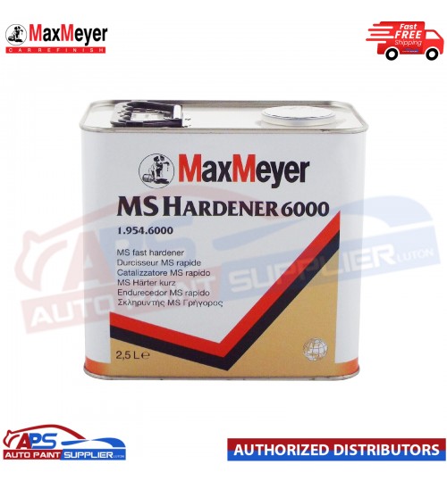 Max Meyer MS Hardener 6000 Fast 2K Paint Activator 2.5ltr litre Acrylic
